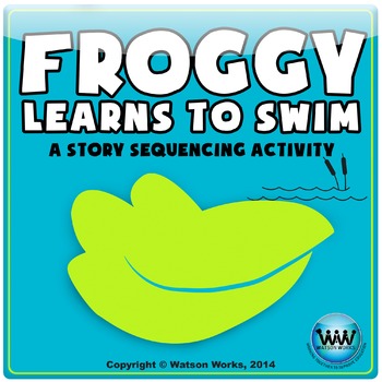 Preview of Froggy Learns to Swim Sequencing Activity