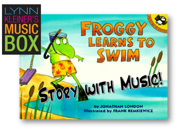 Preview of Froggy Learns to Swim: Stories with Music