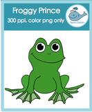Froggy Prince {Summer} Clipart