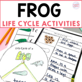 Frog Life Cycle Wheel and Cut and Paste Activities