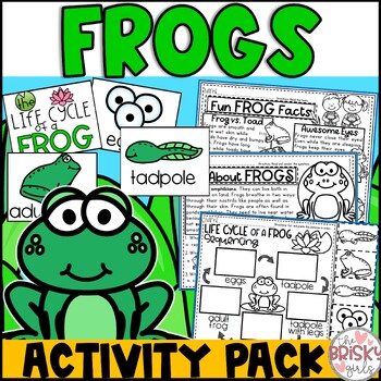 Preview of Frogs Life Cycle | Life Cycle of Frog | Frog Unit