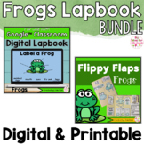 Frogs Activities Interactive Notebook Digital and Printabl
