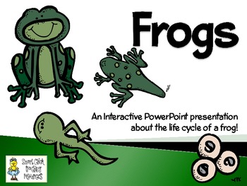 Preview of Frogs ~ An Interactive PowerPoint Presentation of their Life Cycle