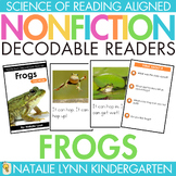 Frogs Differentiated Nonfiction Decodable Readers Science 