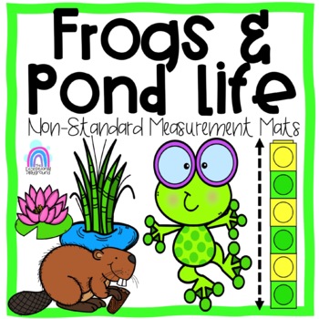 Preview of Frogs & Pond Life Non-Standard Measurement Math Mats