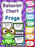 Frogs Behavior Chart (Frog clip chart)