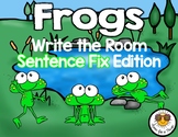 Frogs Write the Room - Sentence Fix Edition