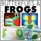 Frogs and Butterflies {Life Cycle Fun!}