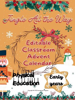 Preview of Frolic and Fitness: Jingle into Joy with our Early Years PE Advent Adventure!
