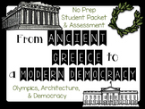 From ANCIENT GREECE to MODERN DEMOCRACY No Prep Packet and