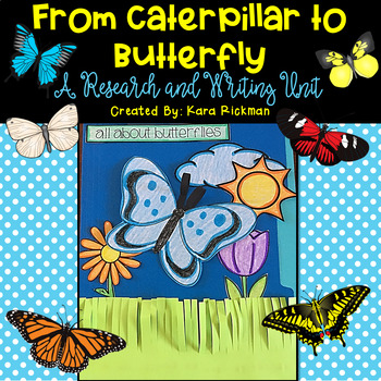 Preview of From Caterpillar to Butterfly: Research and Writing Unit