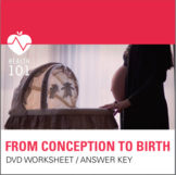 From Conception To Birth- DVD/Movie Guide & Answer Key: Pr