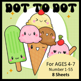 From Dot to Dessert:  Ice Cream Dot-to-Dot Challenges For 