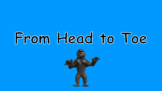 From Head to Toe PowerPoint Show + PDF Printable Books