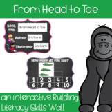 From Head to Toe - an interactive skill building wall