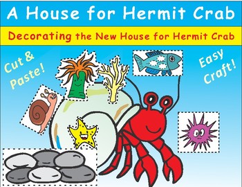 Preview of A House for Hermit Crab by Eric Carle Craftivity
