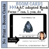 From Head to Toe l Adapted book for AAC Learning l Distanc