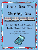 From Sea To Shining Sea: A Calculator Riddle Travel Adventure