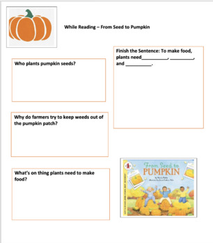Preview of From Seed To Pumpkin Book Companion