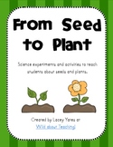 From Seed to Plant-Science Experiments and Activities