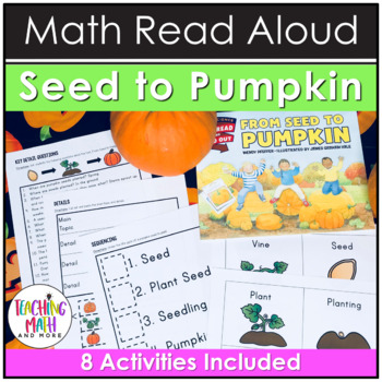 Preview of From Seed to Pumpkin Reading & Math Activities