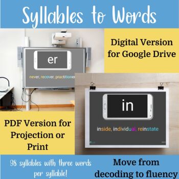 Preview of From Syllables to Words: Building Word Solving Fluency (Solve It! Series)