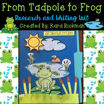 Preview of From Tadpole to Frog: Research and Writing Unit