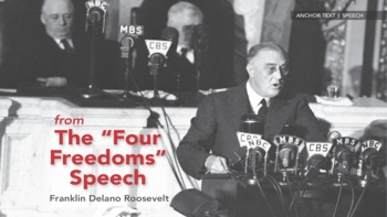 Preview of From The “Four Freedoms” Speech - PPT - myPerspectives - Grade 10