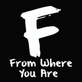 From Where You Are Font: Personal Use
