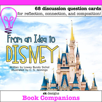 Preview of From an Idea to Disney Discussion Question Cards
