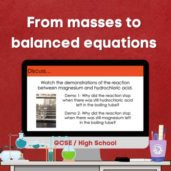 Preview of From masses to balanced equations (GCSE)