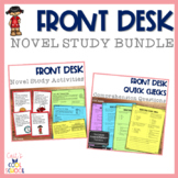 Front Desk Novel Study BUNDLE (Task Cards and Comprehensio