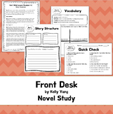 Front Desk by Kelly Yang Novel Study