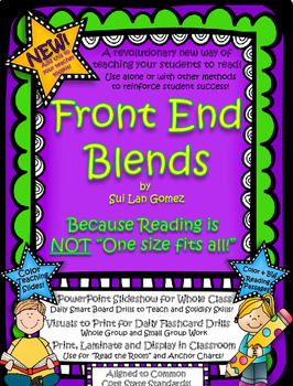Preview of Front End Blends - A Reading Foundation Tool to Make CVC Blending Easier!