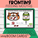 Fronting Feeding Mouths | Boom Cards™ | Minimal Pairs |Dis