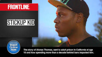 Preview of Frontline: Stickup Kid  Aired December 17, 2014 Video Notes Questions & Key