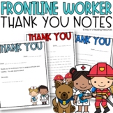 Frontline Worker Thank You Notes | Firefighters | Police O