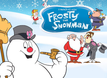 Preview of Frosty the Snowman - Sing Along google slides