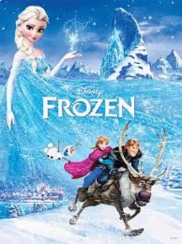 Preview of Frozen Movie Guide Questions | 25 questions in ENGLISH | Frozen Part 1