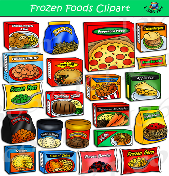 Preview of Frozen Food Clipart