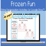 Frozen Fun Prime Factorization Activities for Google Apps™
