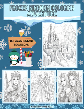 Preview of Frozen Kingdom Coloring Adventure