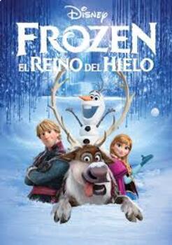 Preview of Frozen Movie Guide in Spanish | Frozen: Una aventura congelada | en español