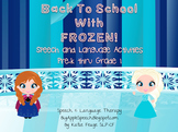 Frozen Pre-Reader Packet: Phonemic Awareness, Following Di