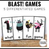 Winter Phonics Activities for Small Group Games and Litera