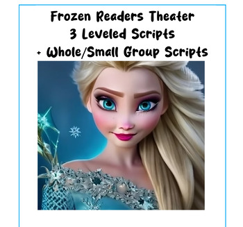 Preview of Frozen Readers Theater | 5 Scripts | Interactive Fluency Activity