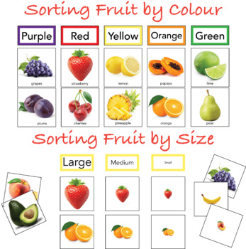 Fabric Fruit Prints - how we montessori