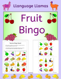 Fruit Bingo for EFL ESL EAL MFL