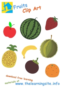 Preview of Fruit Clip Art