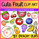Fruit Clip Art - Cute and Expressive Fruits!